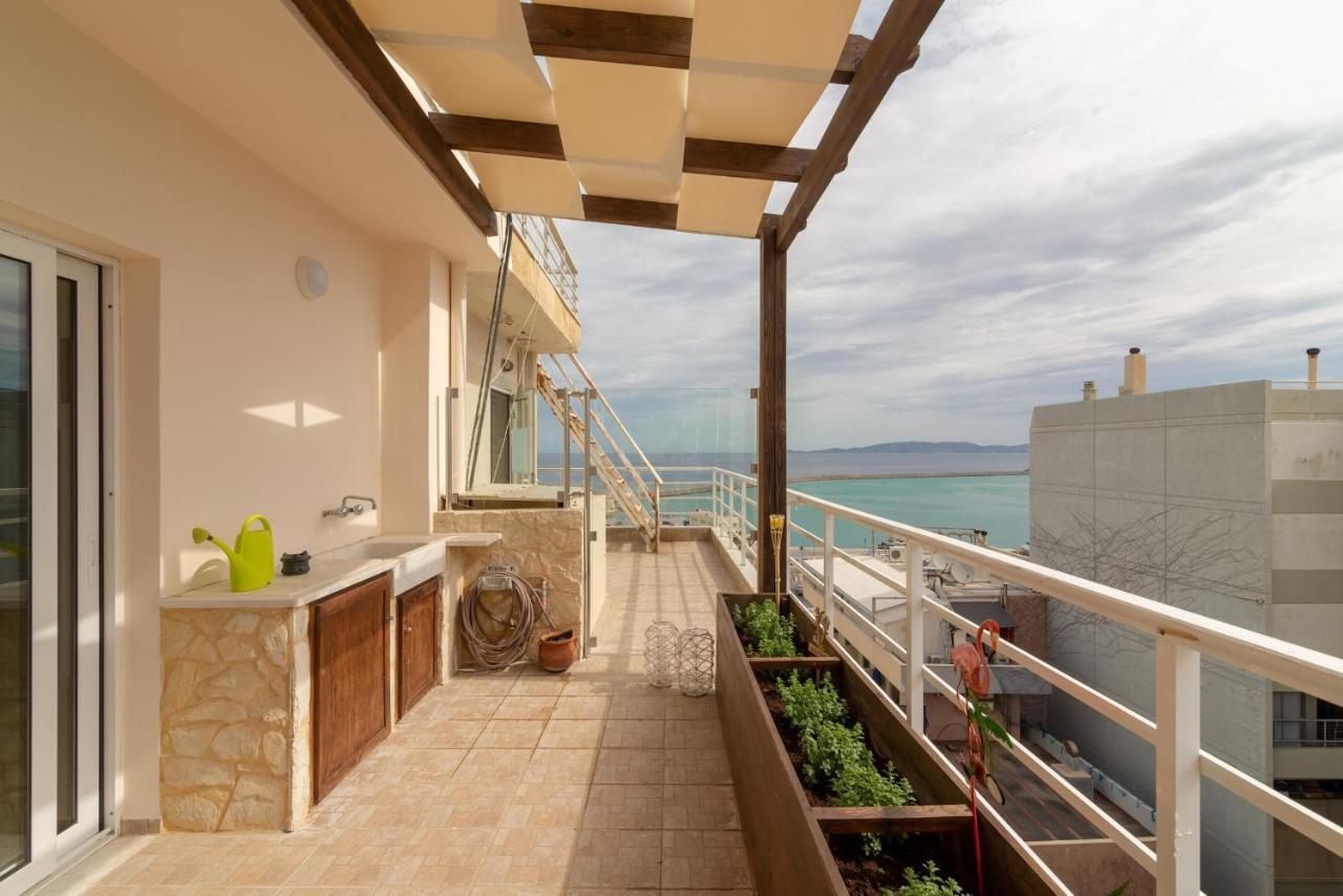 Penthouse Apartment In Downtown With Seaview Iráclio Exterior foto