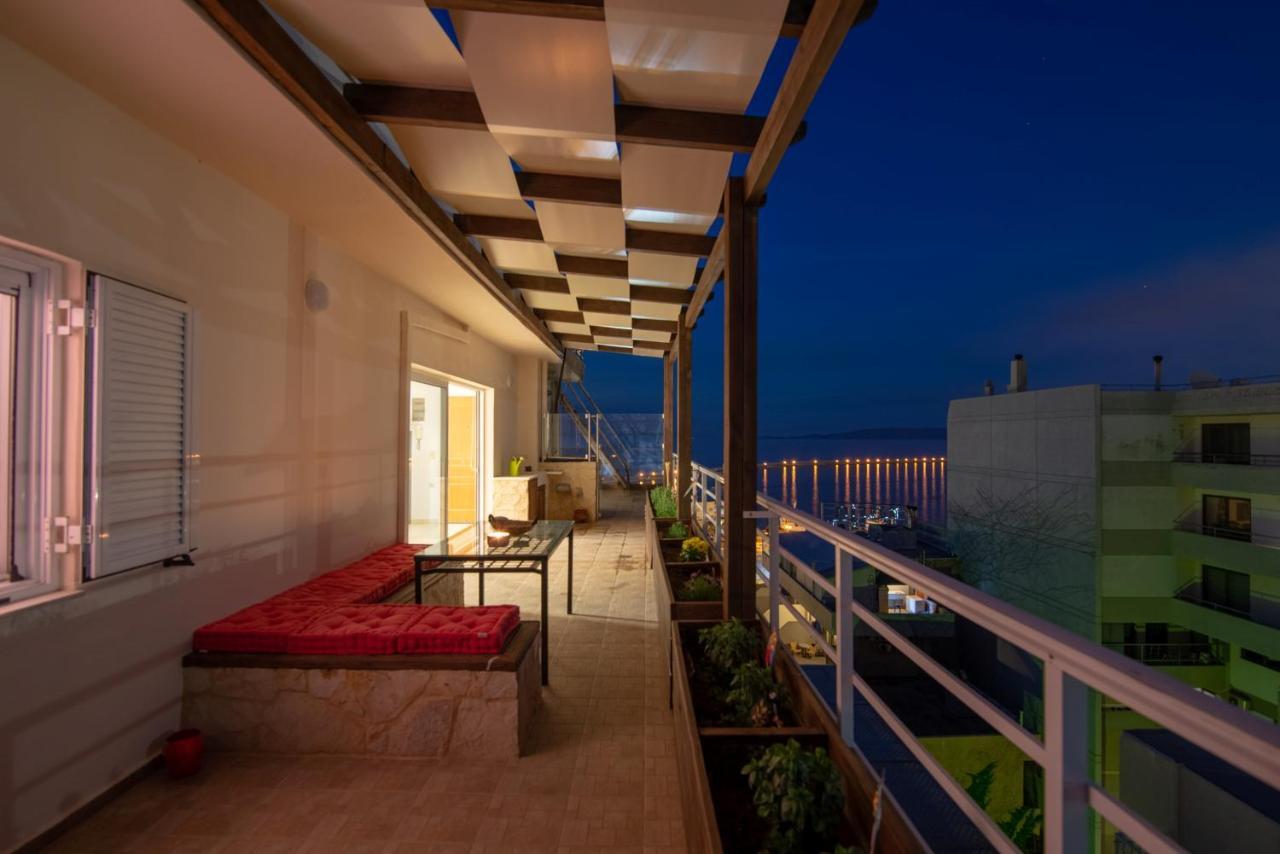 Penthouse Apartment In Downtown With Seaview Iráclio Exterior foto